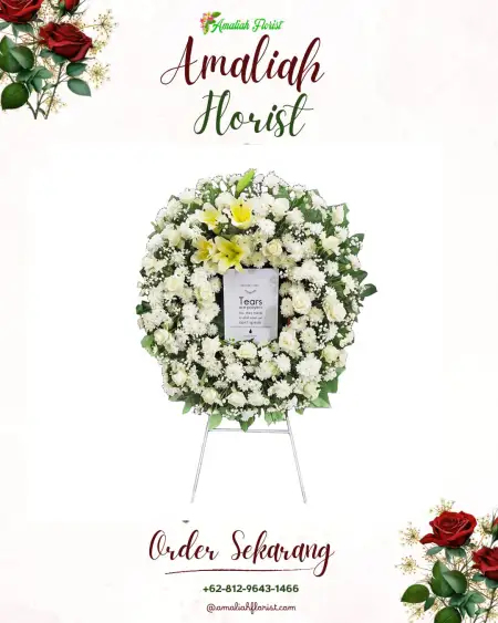 Krans Bunga Duka Glantengan